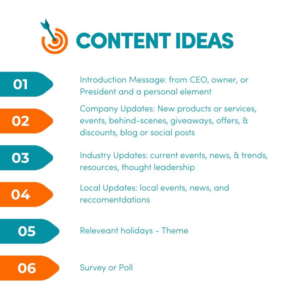 Email Marketing Content strategy Ideas