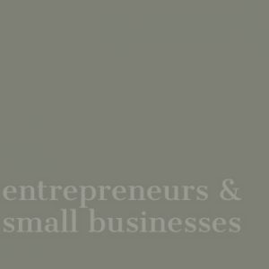 entrepreneurs and small businesses