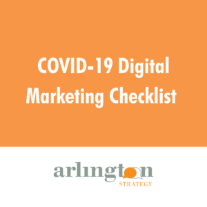 COVID Digital Marketing Checklist