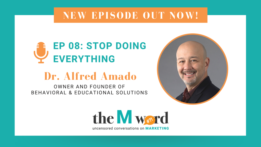 Episode 8 of The M Word Podcast with Dr. Alfred Amado