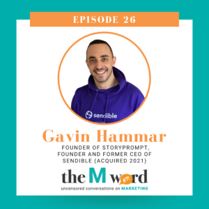 Gavin Hammar - founder of StoryPrompt