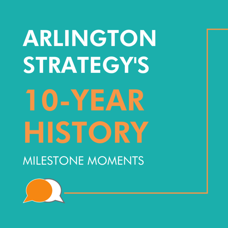 Arlington Strategy: 10th Anniversary Timeline